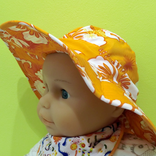 Sombrero Hawaiano naranja ¡¡OFERTA 30% DESCUENTO!!